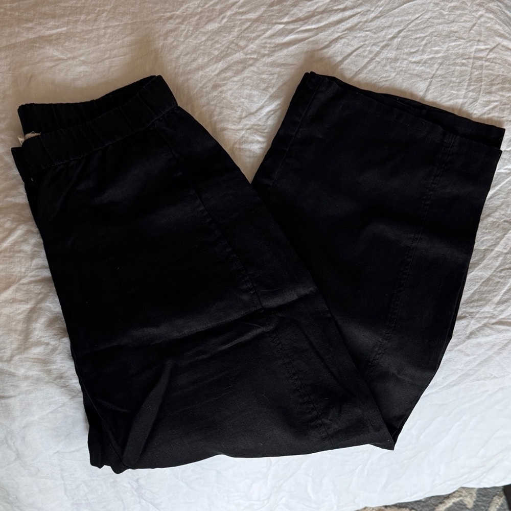 Eileen Fisher 100% Organic Linen Pants